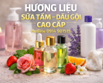 Hương Liệu Sữa Tắm – Dầu Gội Cao Cấp Cho Thương Hiệu Mỹ Phẩm