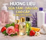 Hương Liệu Sữa Tắm – Dầu Gội Cao Cấp Cho Thương Hiệu Mỹ Phẩm